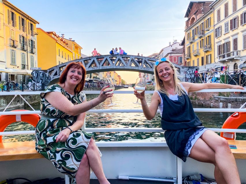 Milan: Navigli District Canal Boat Tour with Aperitivo - Key points to know before booking