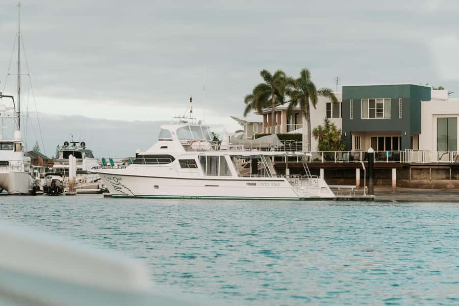 Mooloolaba: Canal Cruise with Commentary - The river heads and views toward Noosa Heads
