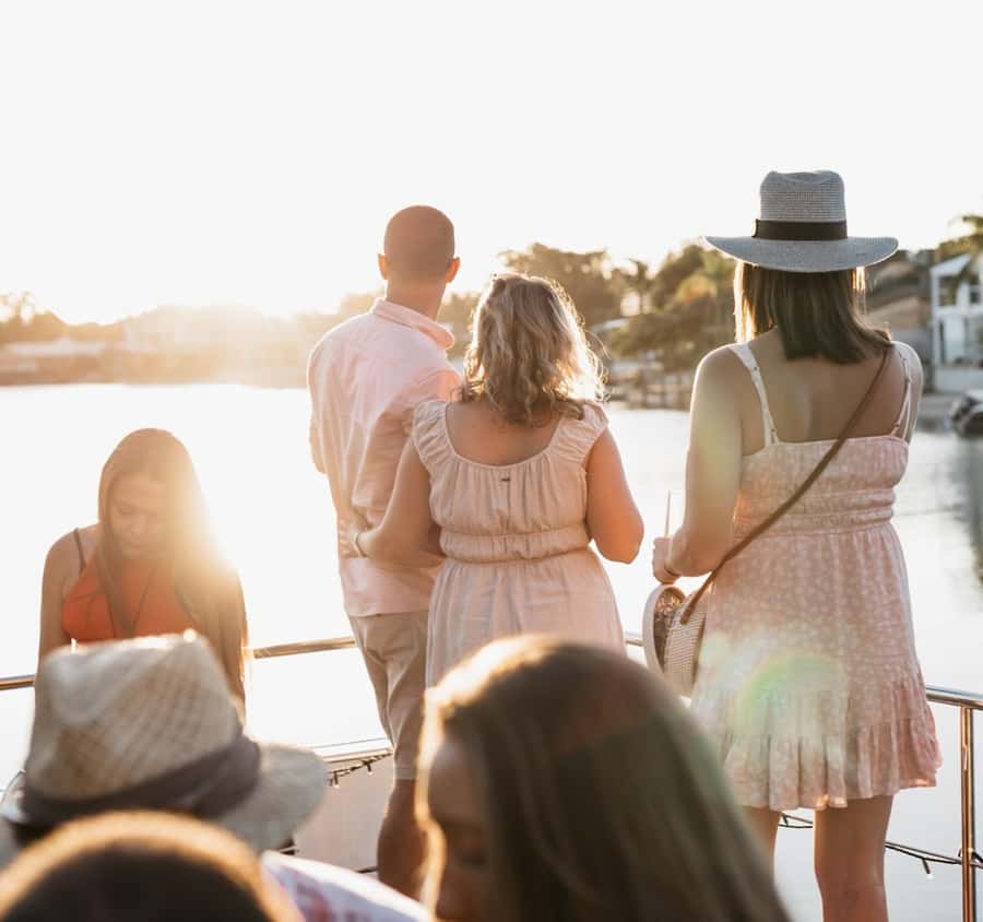 Noosaville: Noosa River Sunset Cruise - Weyba Creek and the quieter side of Noosa