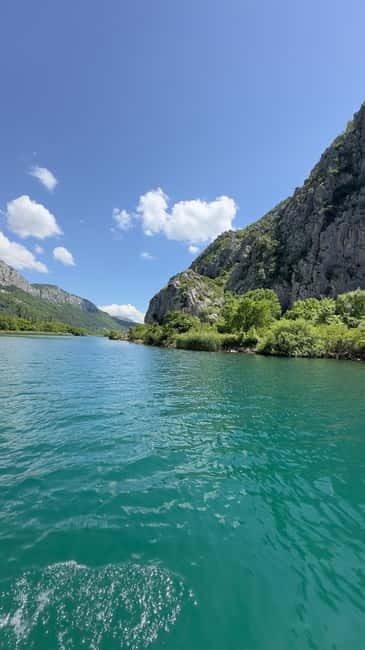 Omiš: 2-Hour Cetina River Boat Tour and Nature Park Visit - Radmanove Mlinice: a 40-minute pause by the river