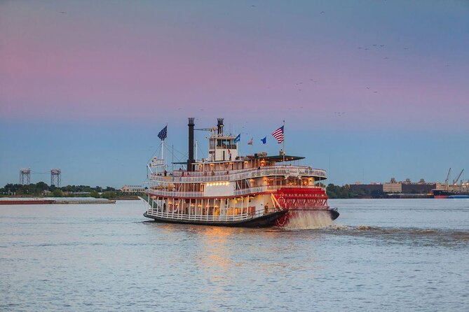 Paddlewheeler Creole Queen Historic Mississippi River Cruise - Key points to know before boarding