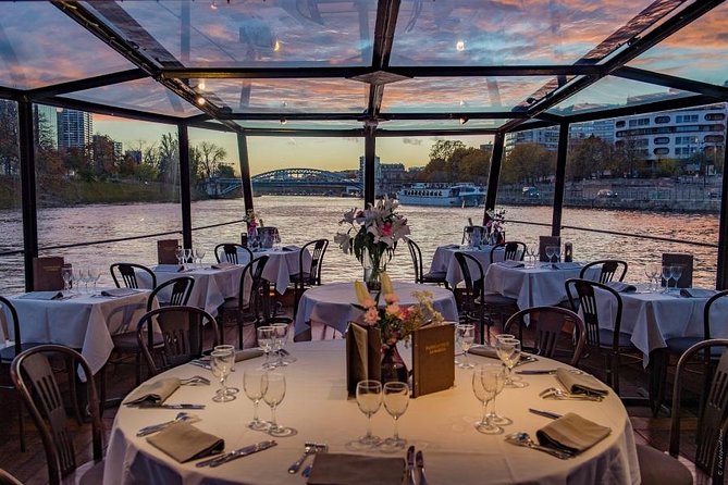 Paris 3-Courses Gourmet Dinner Seine River Cruise with Champagne - Choosing between the early and late departures