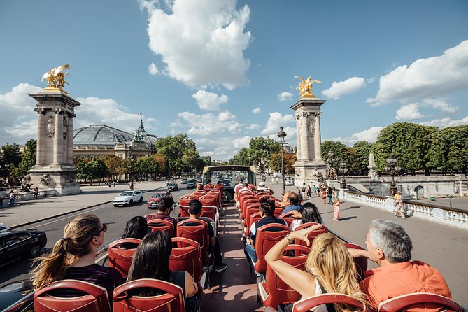 Paris Big Bus Hop-On Hop-Off Tour with Optional River Cruise - Audio commentary, WiFi, and the app
