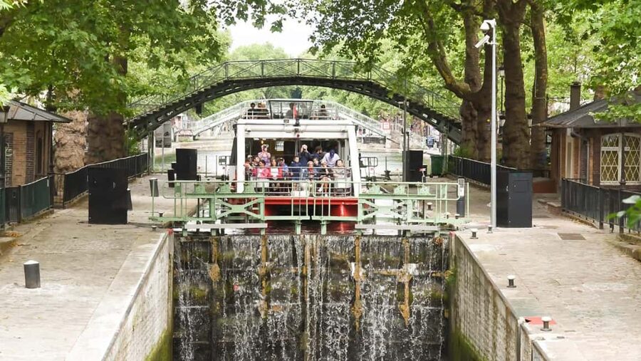 Paris: Cruise from The Canal Saint Martin to The Seine River - From Quai de Valmy into Canal Saint-Martin