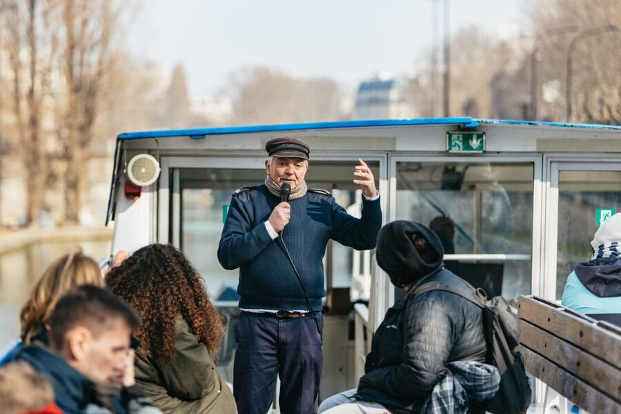 Paris: Cruise on the Saint-Martin Canal and Seine River - The 2-kilometer underground vault