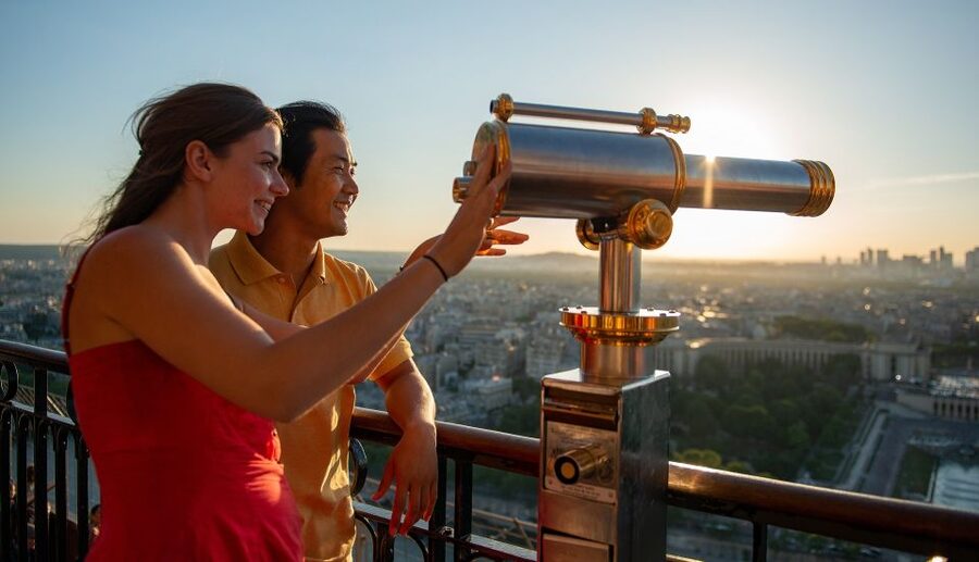 Paris: Eiffel Tower Hosted Tour, Seine Cruise and City Tour - Meeting point, languages, and timing