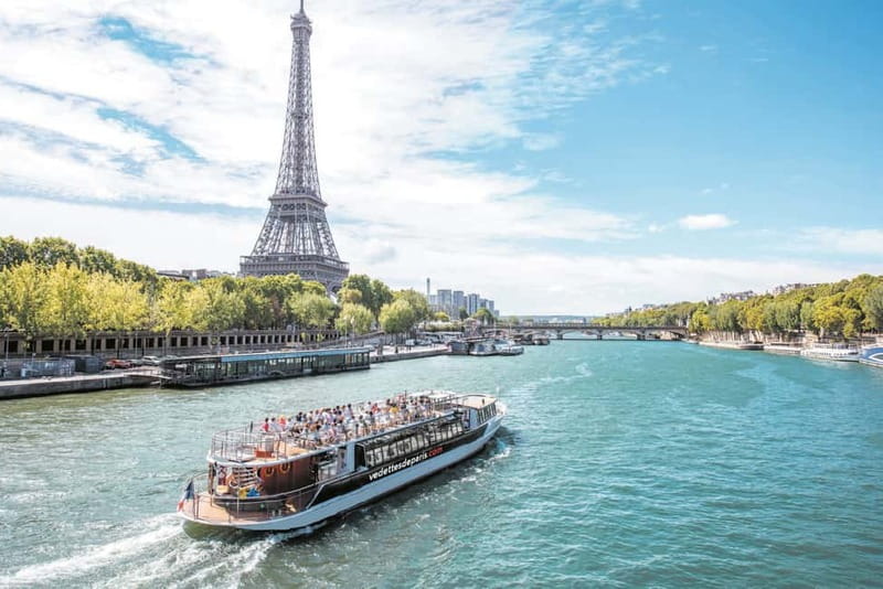 Paris: Fast-Access Seine River Cruise from Eiffel Tower - Place de la Concorde, Grand Palais, and the return