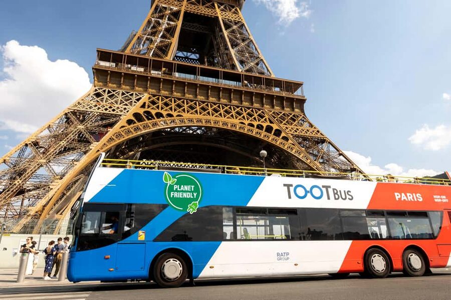 Paris: Hop-on Hop-off Bus Tour & Seine Cruise Bundle Tour - The 10-stop Blue Line and what each stop offers