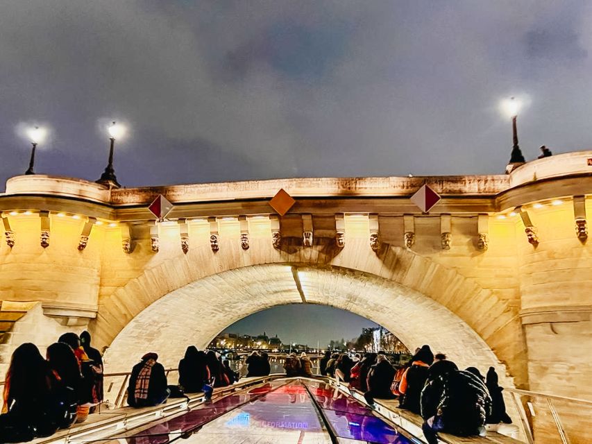 Paris: Illuminated Evening River Cruise & Waffle Tasting - What you see from the Seine