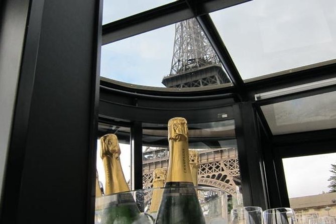 Paris Seine River Champagne Tasting Cruise - The Eiffel Tower from the water