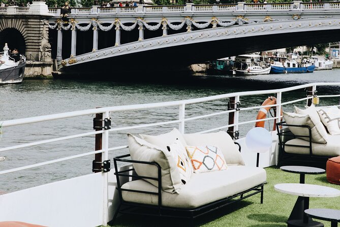 Paris Theo Boat Seine River Italian Trattoria Style Dinner Cruise - Indoor Comfort, Open-Air Views, and Seating