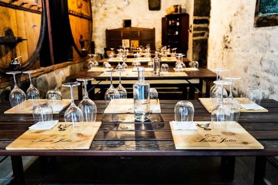 Porto: Douro Valley Tour with Lunch, Boat Cruise & Tastings - Lunch in a wine cellar is the day’s social center