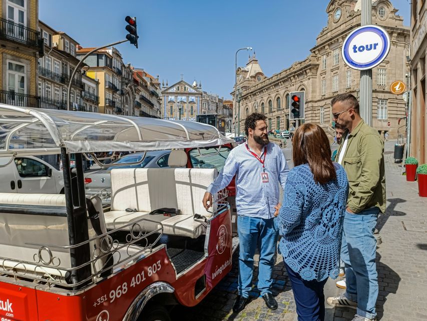 Porto: Guided Tour by Tuk-Tuk & Optional Douro River Cruise - The guides make a short tour more useful