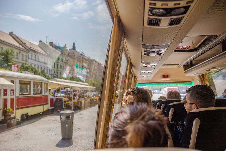 Prague: Guided Bus & Walking Tour with River Cruise & Lunch - Starting with Prague’s grand central sights
