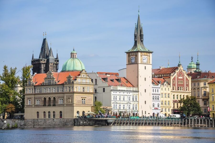 Prague: Panoramic Vltava River Cruise - Prague Castle from the Vltava