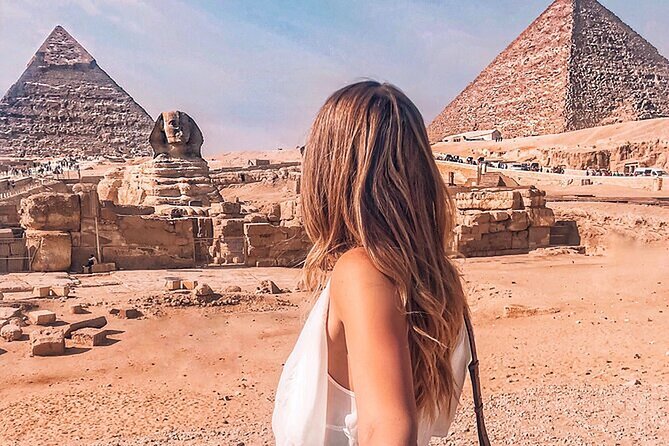 Private Day Tour to Giza Pyramids, Sphinx & Saqqara + Luxury Nile Dinner Cruise - The Sphinx and Valley Temple