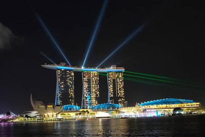Private Tour: Nighttime Sightseeing with River Cruise - Marina Bay Sands SkyPark from the observation deck