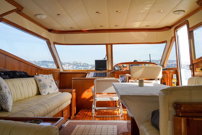 Private Yacht Cruise on Bosphorus - Returning Toward Galata and the Golden Horn