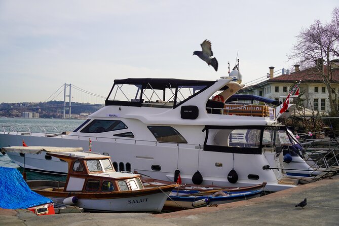 Private Yacht Cruise on Bosphorus - From Dolmabahçe Palace to Çırağan Palace