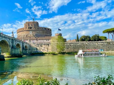 Food Tasting and Wine Pairing & Tiber River Boat Ride