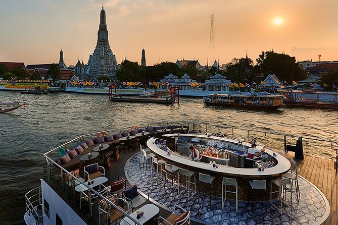 Saffron Luxury Dinner Cruise: A Journey on the River of Kings - Boarding at ICONSIAM and setting off at 7pm