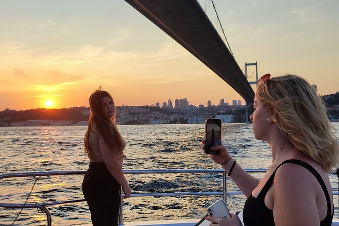 Scenic Bosphorus Sunset Cruise – 2.5 Hours of Luxury & Views - Crossing toward the Asian shore