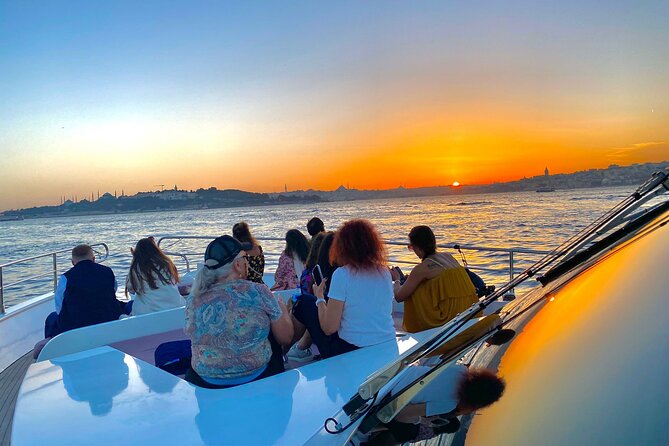 Scenic Bosphorus Sunset Cruise – 2.5 Hours of Luxury & Views - Bebek and the first bridge views
