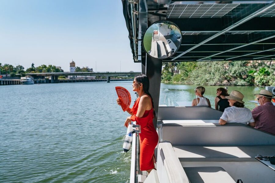 Seville: 1-Hour Guadalquivir River Sightseeing Eco Cruise - The bullring and the river’s changing mood