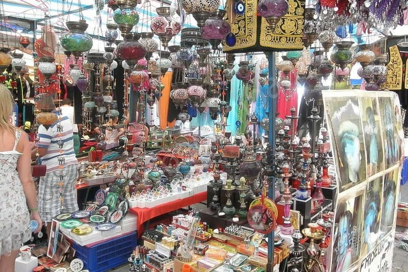 Side: Manavgat River Boat Trip & Grand Market w/ Lunch - Manavgat Grand Bazaar and 1.5 hours of shopping