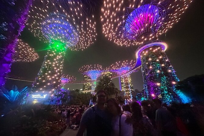 Singapore River Cruise and 2 Must-see Water Light Shows - Garden Rhapsody beneath the Supertrees