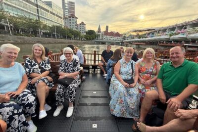 Singapore River Cruise and 2 Must-see Water Light Shows