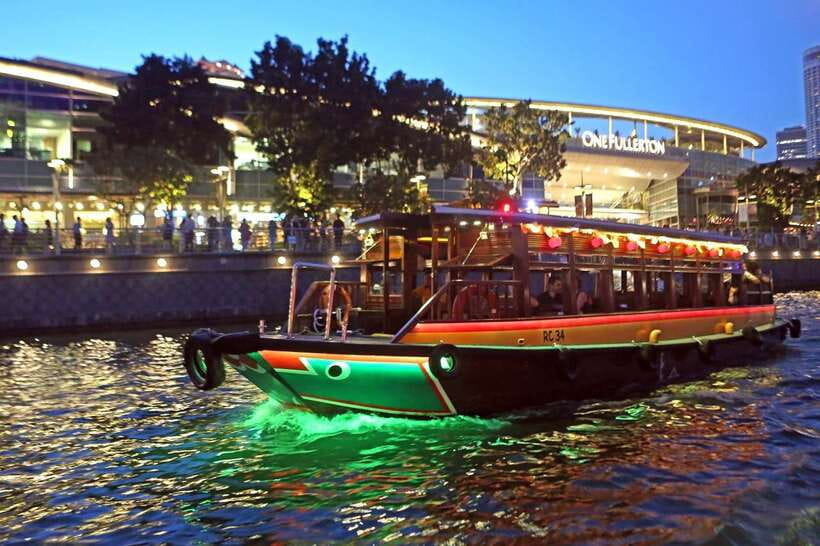 Singapore: Singapore River Cruise - Starting at Clarke Quay beside the river