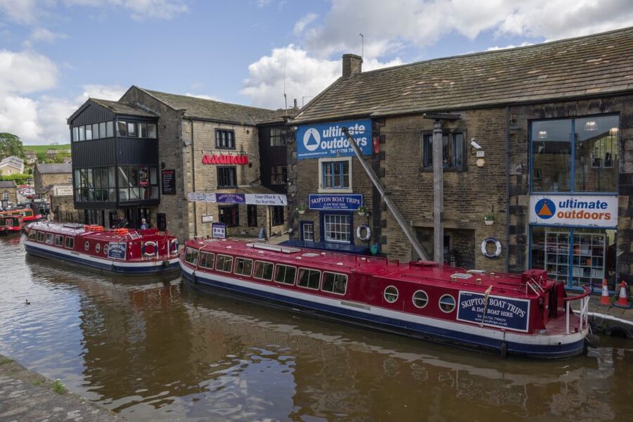 Skipton: 1-Hour Canal Cruise - What you see during the one-hour route