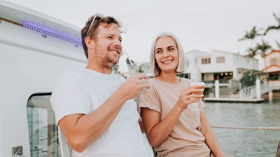 Sunshine Coast: Mooloolaba River Sunset Cruise - Commentary that gives the canals some character