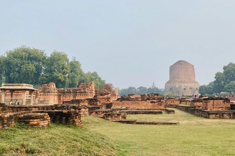 Varanasi : Full Day City Highlights Day Tour & Ganges Cruise - Sarnath and the first Buddhist teaching