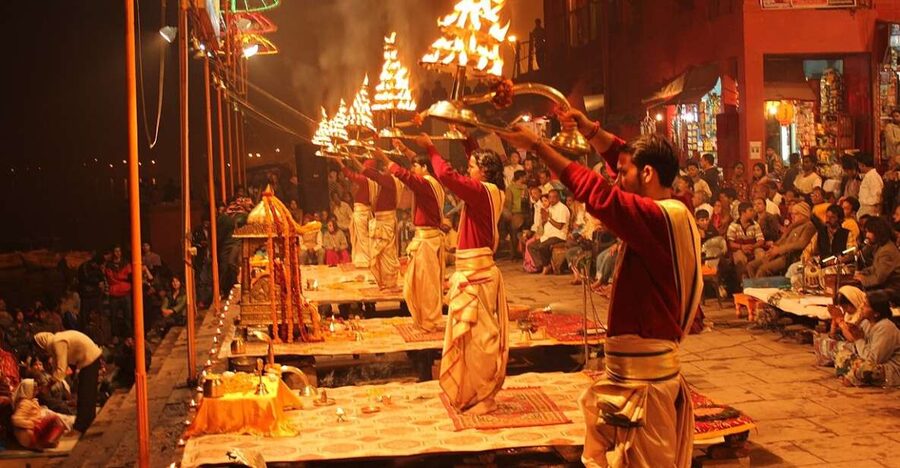 Varanasi & Sarnath: Full-Day Tour with Ganges Boat Ride - Temples from Kashi Vishwanath to Durga Mandir