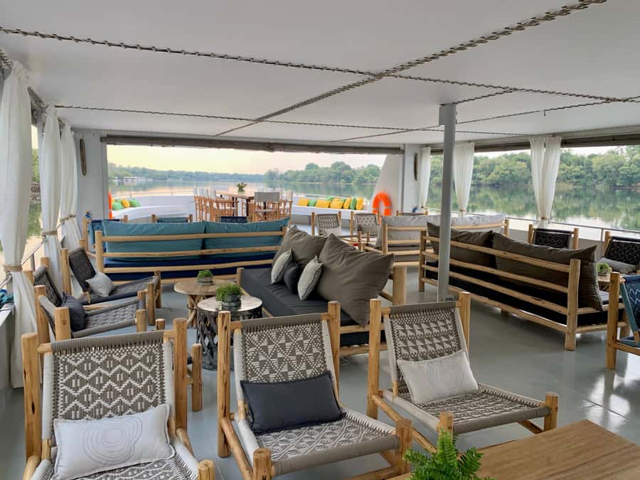 Victoria Falls: 2-Hour Luxury Zambezi River Sunset Cruise - A calm start beside the Zambezi