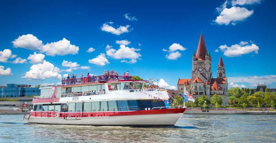 Vienna: Danube River Cruise w/ optional Viennese Specialties - The Danube Canal and Vienna’s practical side