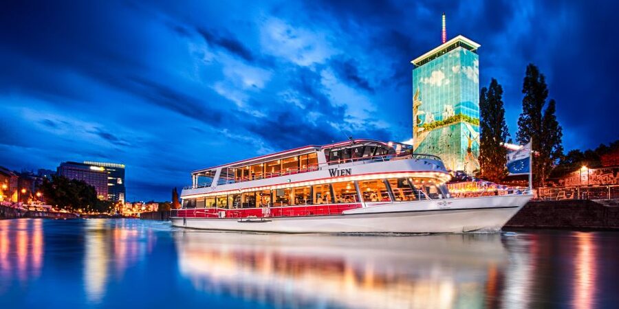 Vienna: Evening Cruise Along The Danube - Leaving the canal and reaching the Danube